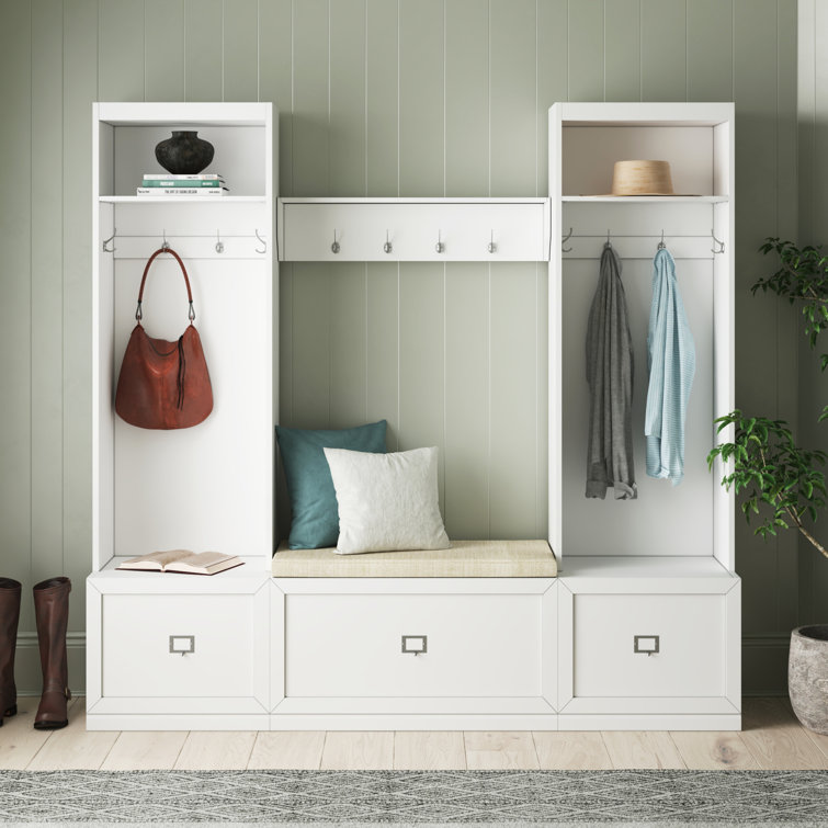 Laurel Foundry Modern Farmhouse Crestshire 77'' Wide Hall Tree with